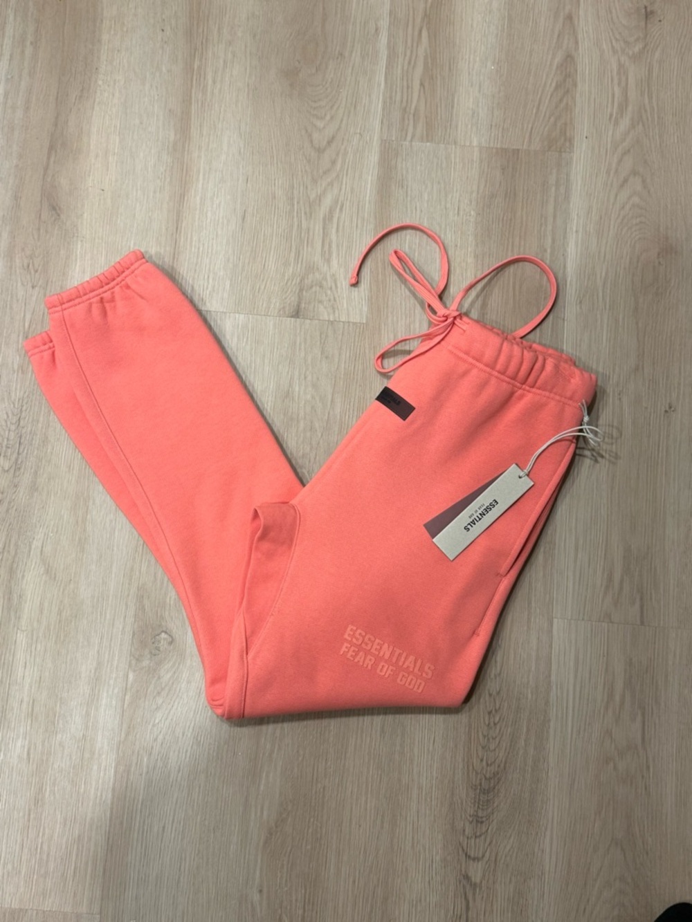 Essentials Fear of God Coral Hoodie & Sweatpants Set NWT - Picture 3 of 5